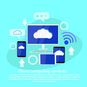 數據存儲新潮流 云計算技術服務下的漸變平面色彩美學